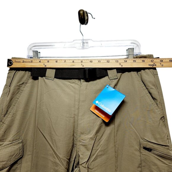 Columbia Fossil Silver Ridge Stretch Convertible Pants Shorts Men's NWT Brown - Picture 13 of 16